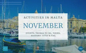 Discover exciting activities in Malta for November 2025, from cultural celebrations to thrilling outdoor adventures. Plan your perfect holiday now!