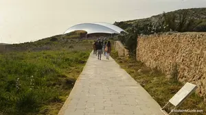 Mnajdra, an archaeological site built over 5500 years ago, found on the islands of Malta in the centre of the Mediterranean Sea.