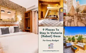 Explore handpicked places to stay in Victoria Gozo, from boutique hotels to cosy B&Bs. Compare locations, check nightly rates and secure your ideal stay today.