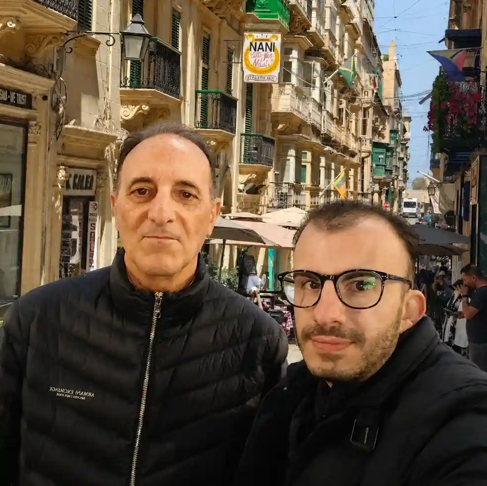 Albert and Benjamin Magro, local Malta travel writers