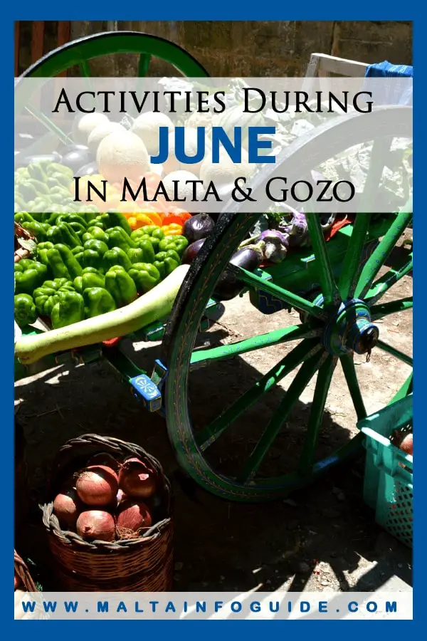 Activities in Malta June - Tours and activities to enjoy.