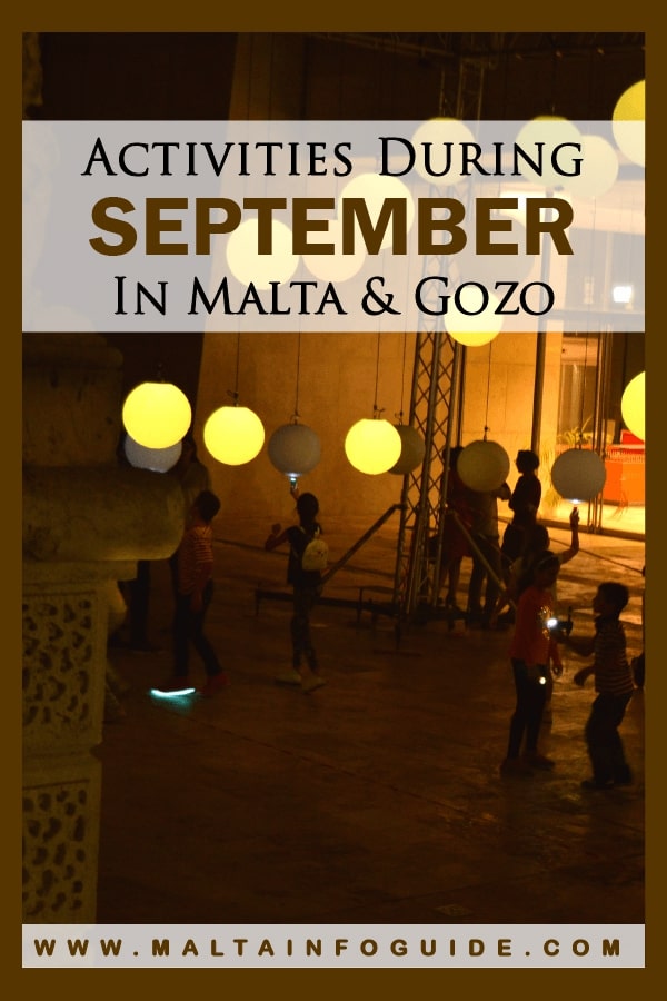 Activities in Malta September 2025 | Attractions for You to enjoy