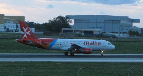AirMalta and other airlines operate from Malta to other countries