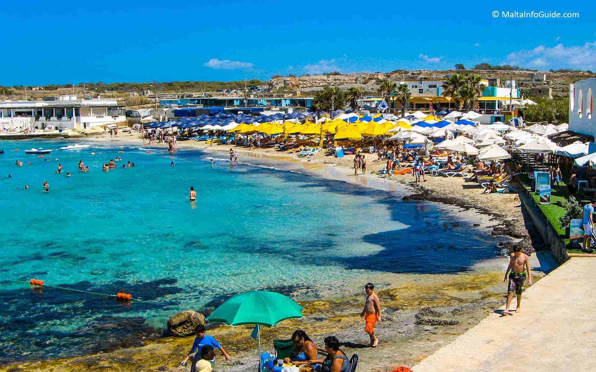 Armier beach Malta