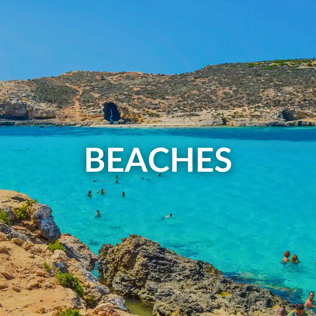 Blue Lagoon on the island of Comino.