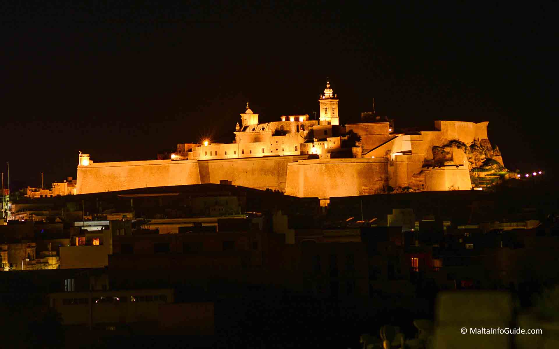 Cittadella as seen at night Cittadella as seen at night