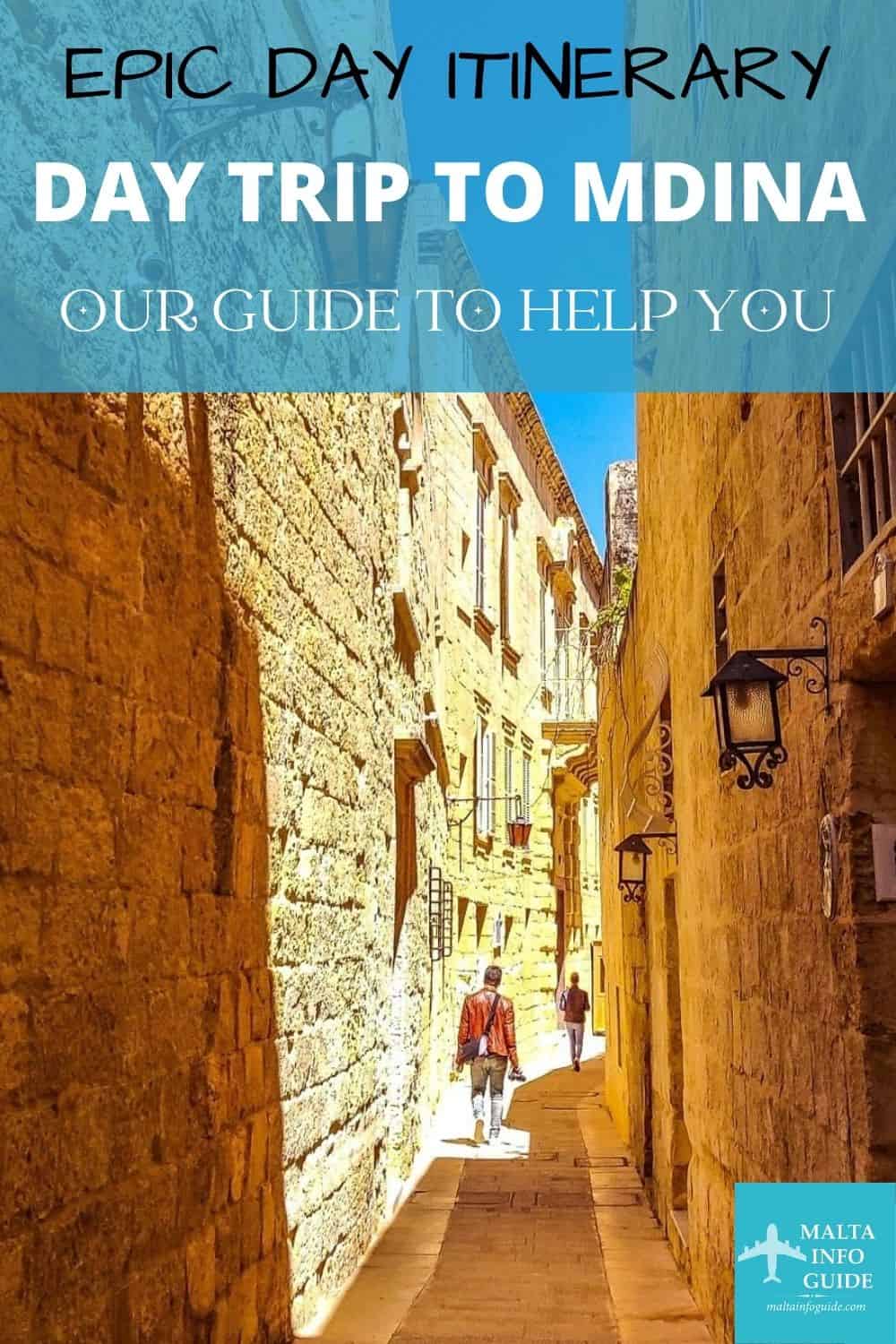 Here is our day trip itinerary for the city of Mdina in Malta. Use this guide to help visit most of the city.