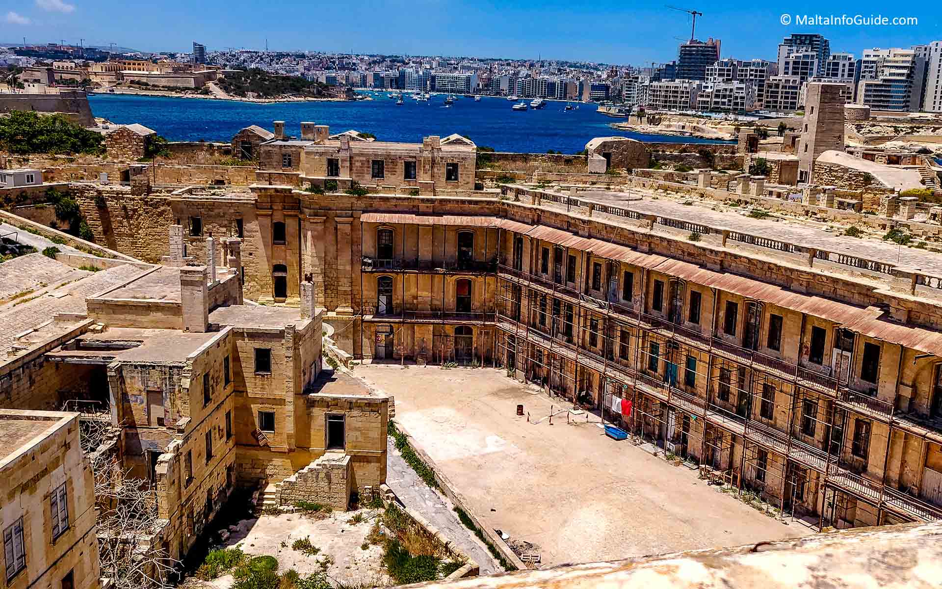 Lower St. Elmo filming location Malta