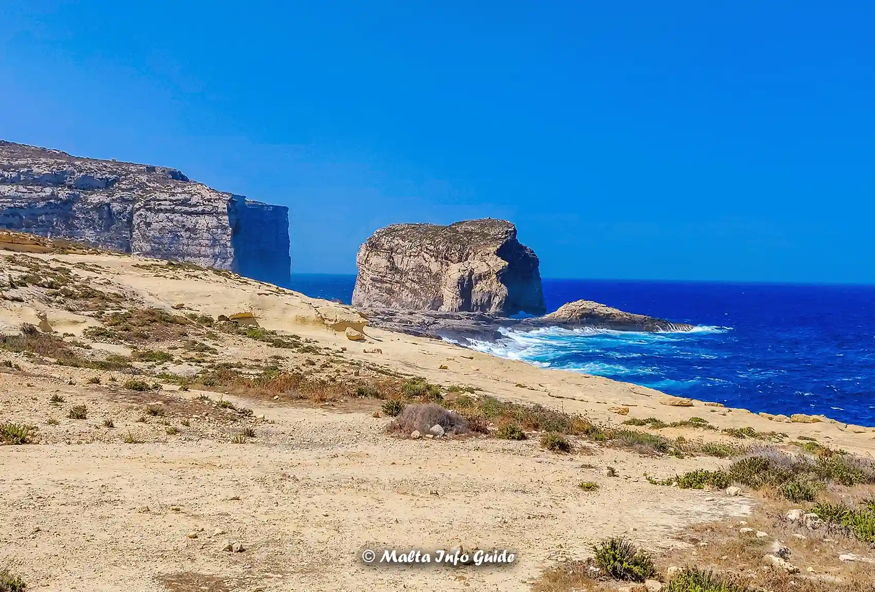 Fungus Rock Gozo Island Malta