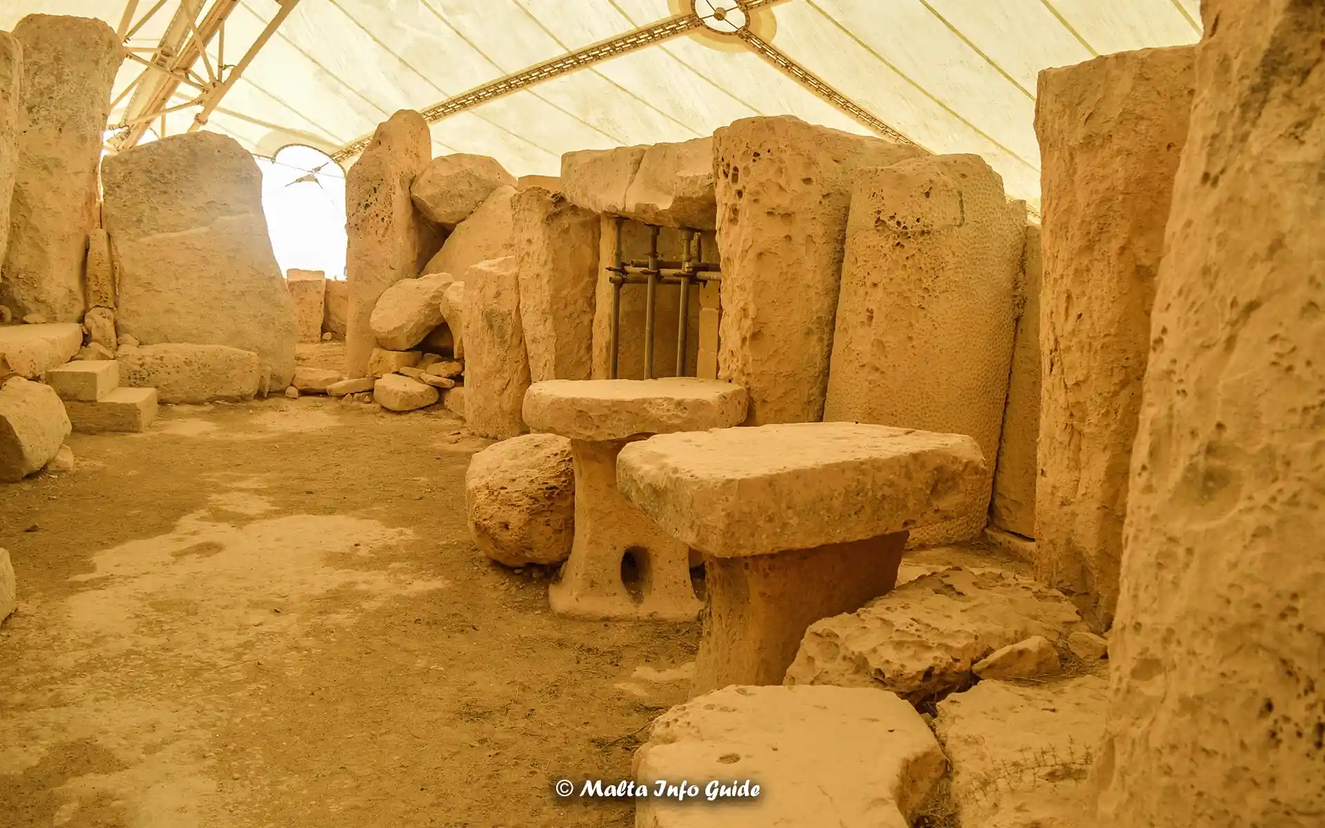 Hagar Qim Temples in Malta.