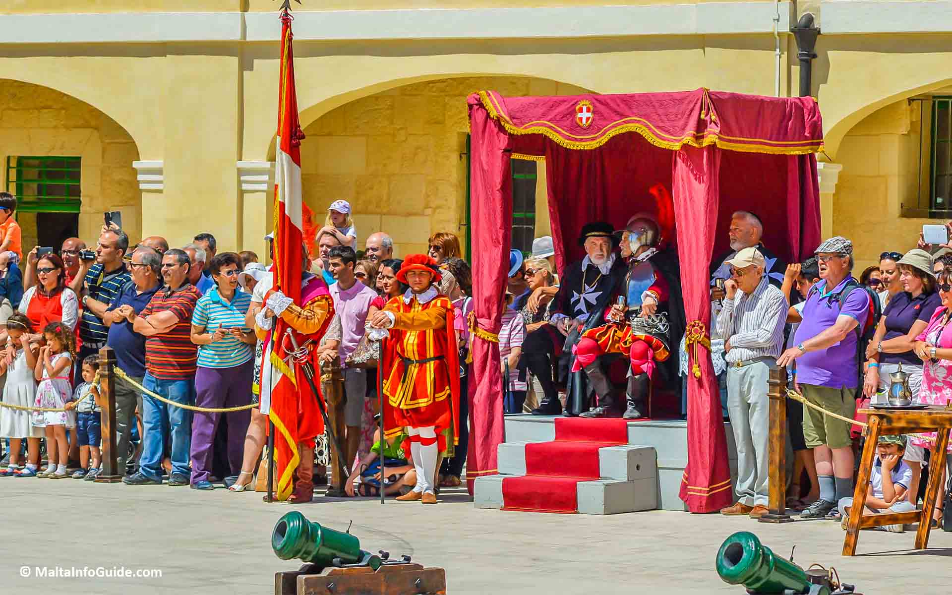 Highly decorative knights sitting on a podium. Highly decorative knights sitting on a podium.