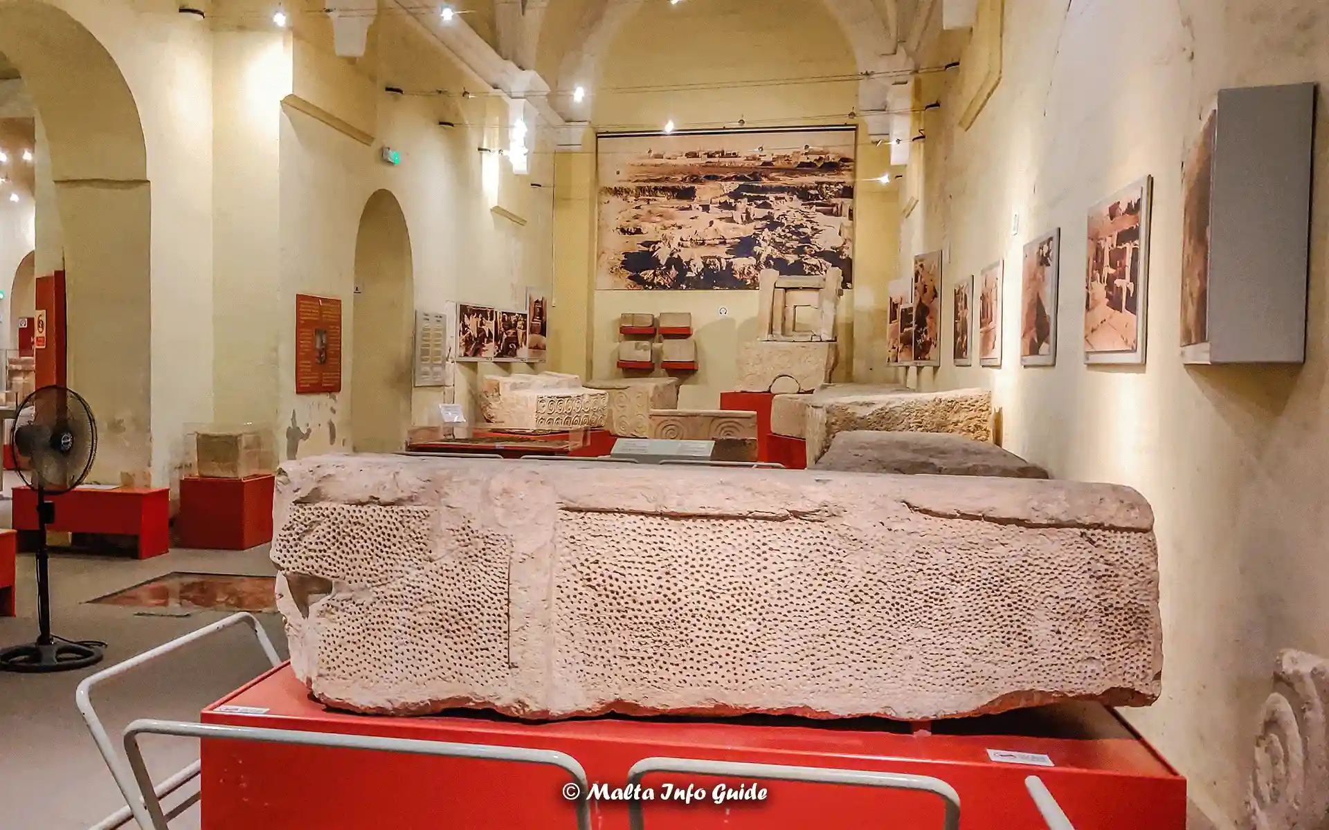 Valletta's Archaeological Museum in Malta.