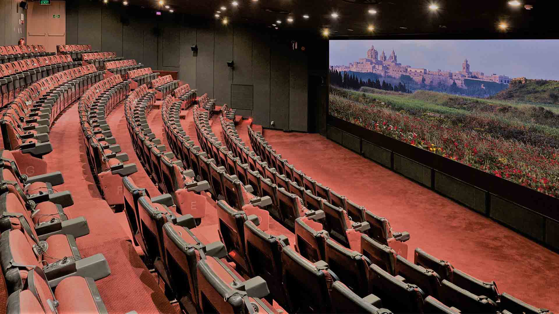 The theatre where the audio show is done The theatre where the audio show is done