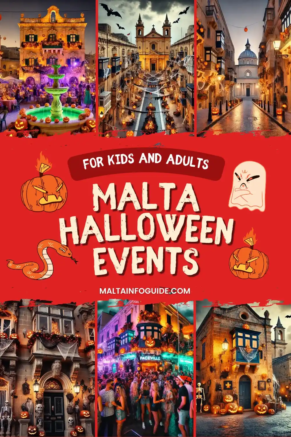 Halloween events in Malta for all ages.