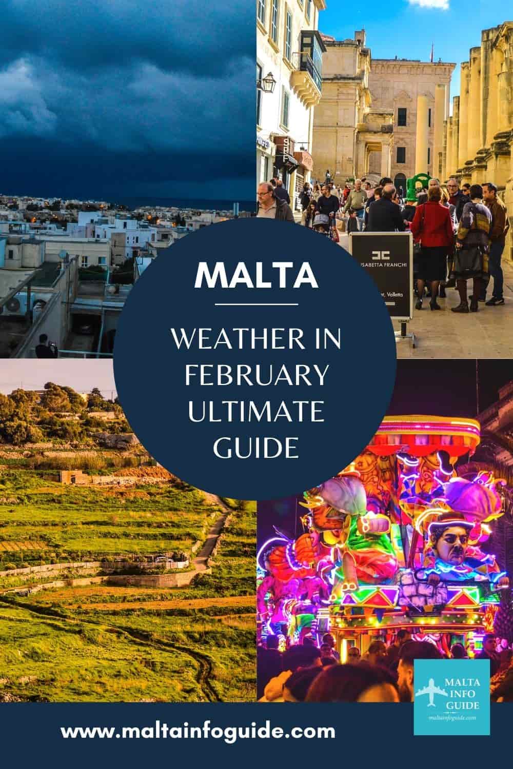 It is cold but also Sunny. Winter is with us. See further details on our ultimate guide to the weather in Malta in February.