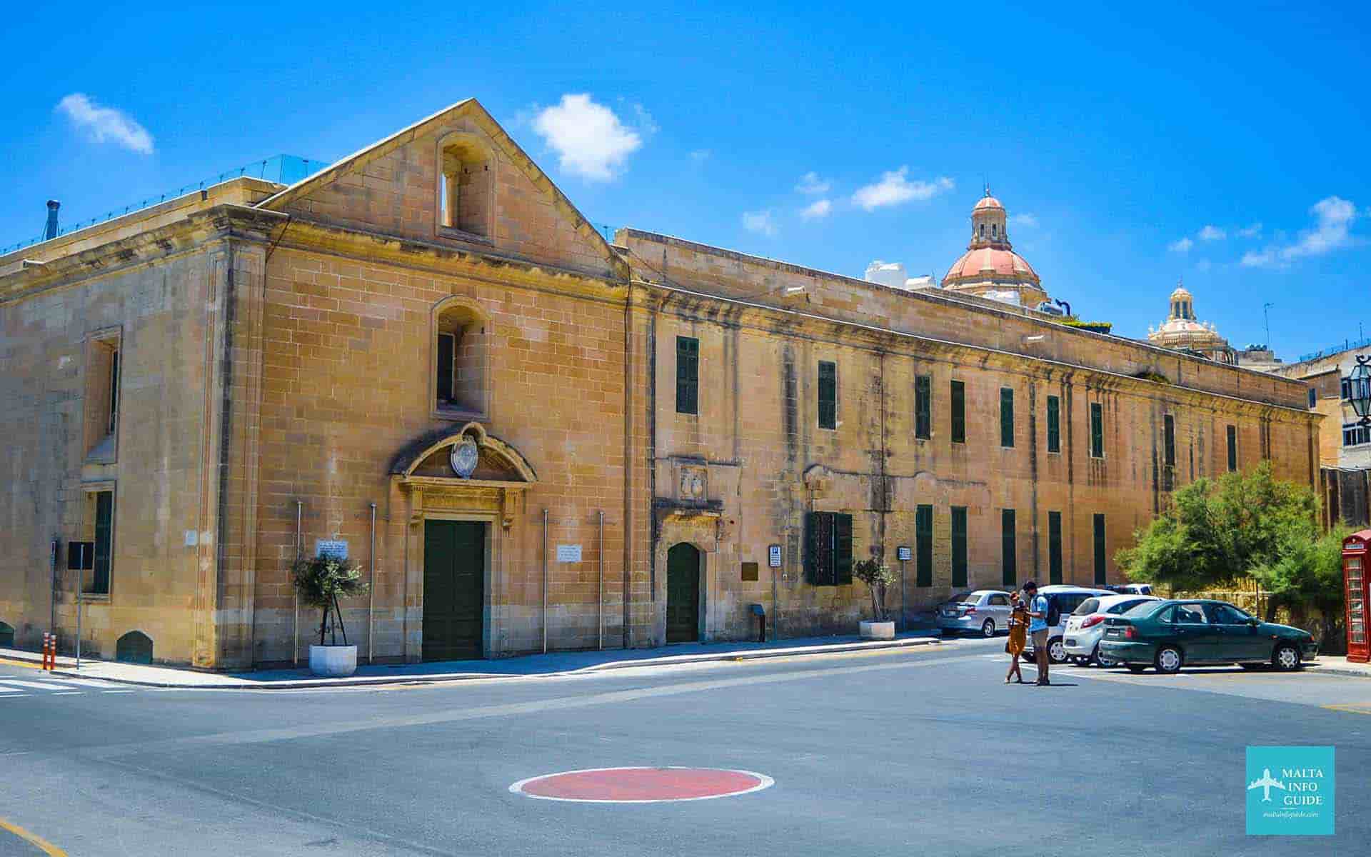 The outside entrance of Mediterranean Conference Centre. The outside entrance of Mediterranean Conference Centre.