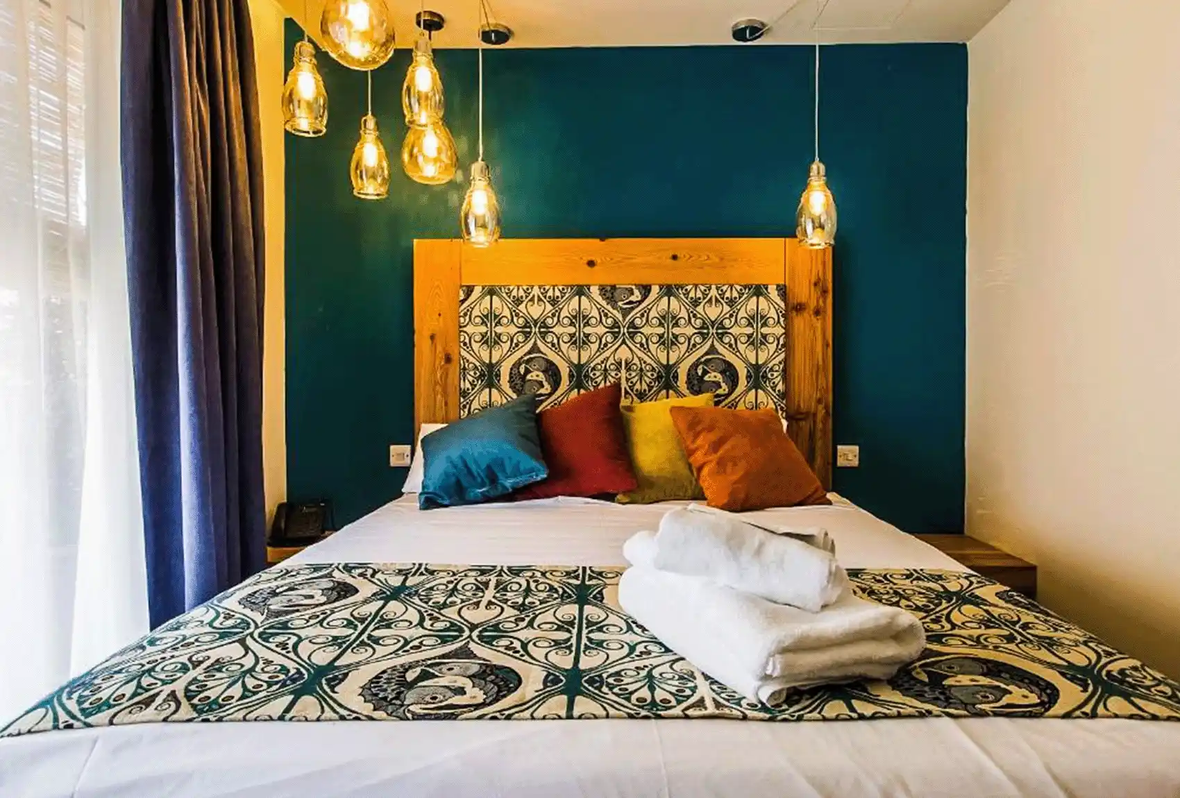 The Murella Living B&B in Marsalforn, Gozo, Malta, offers colourful double rooms.