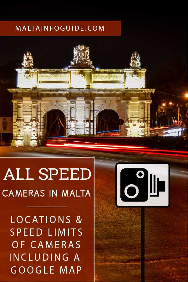 Speed cameras in Malta