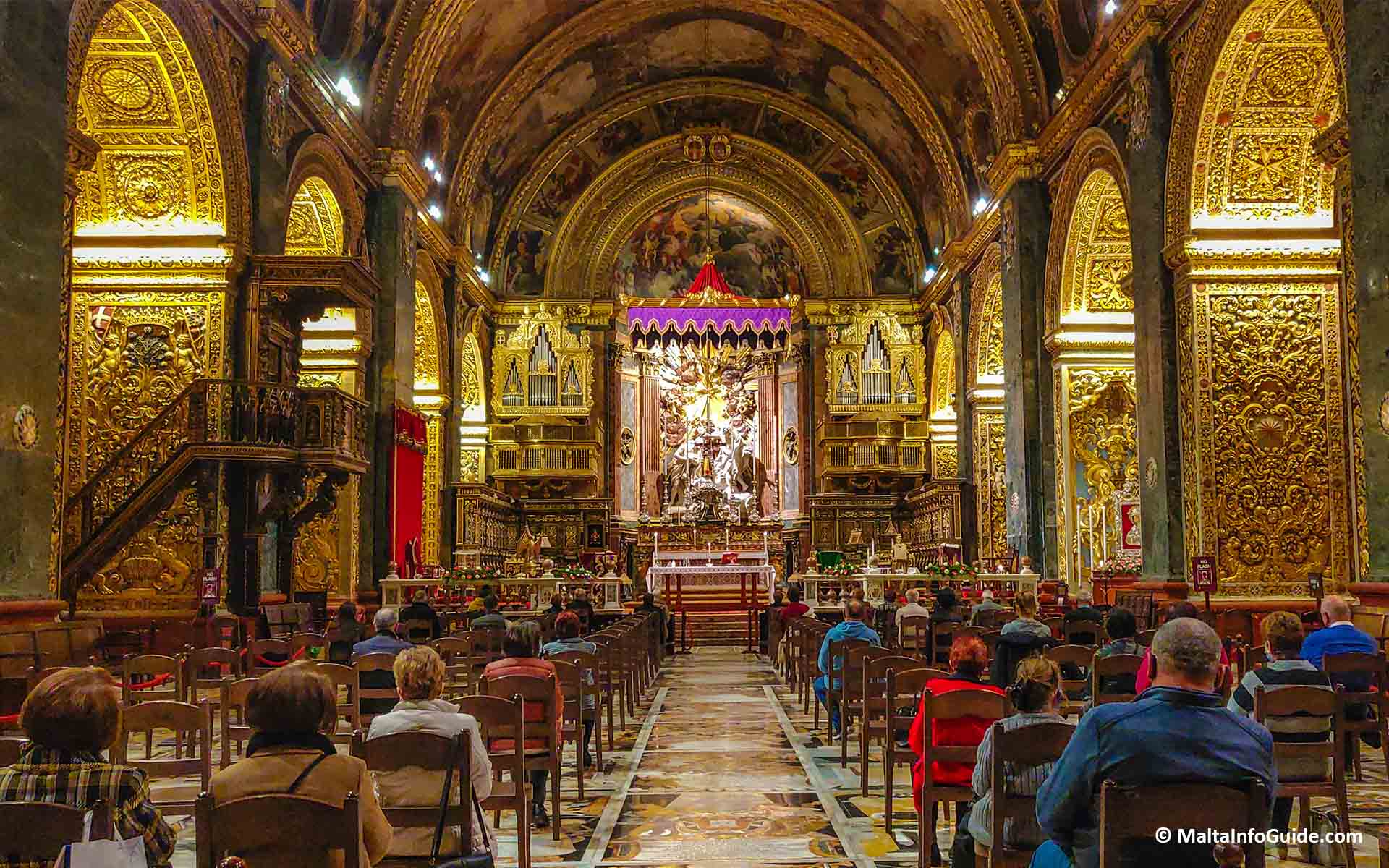 Visit The Magnificent St. John's CoCathedral In Valletta Malta