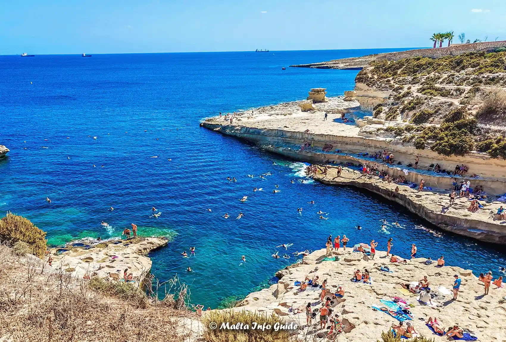 St. Peter’s Pool adventure in Marsaxlokk.