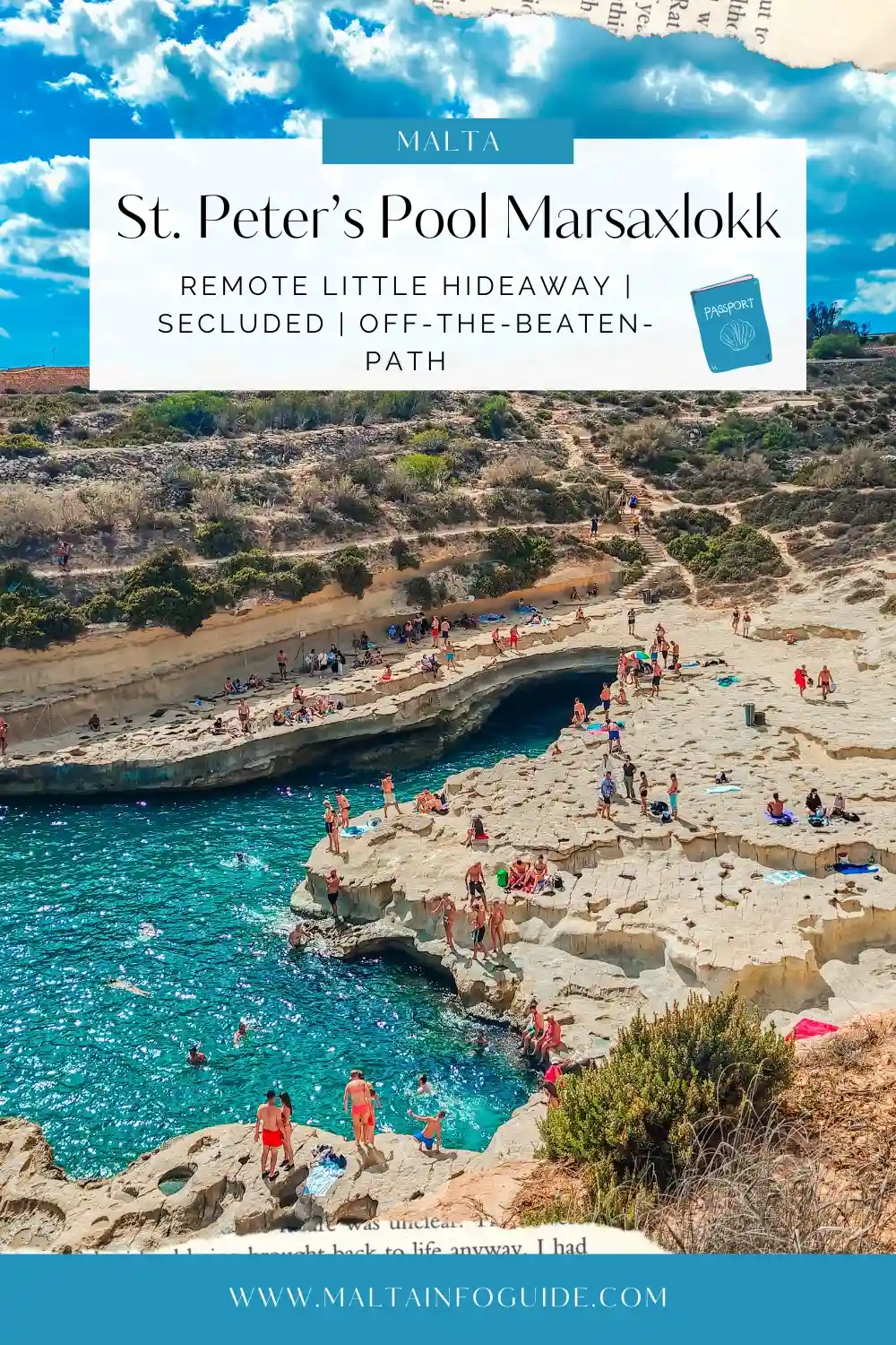 St. Peter’s Pool in Marsaxlokk – A Remote and Secluded Paradise