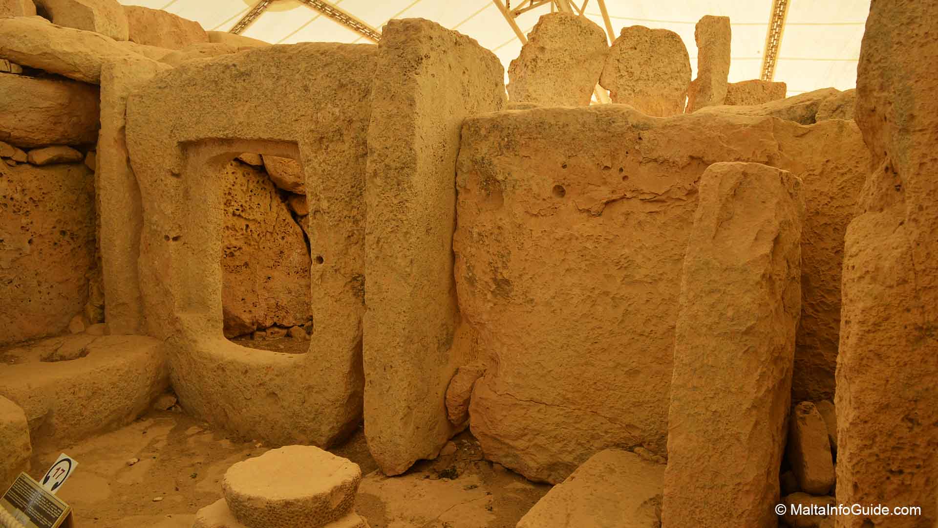 Stones at Hagar Qim temples.