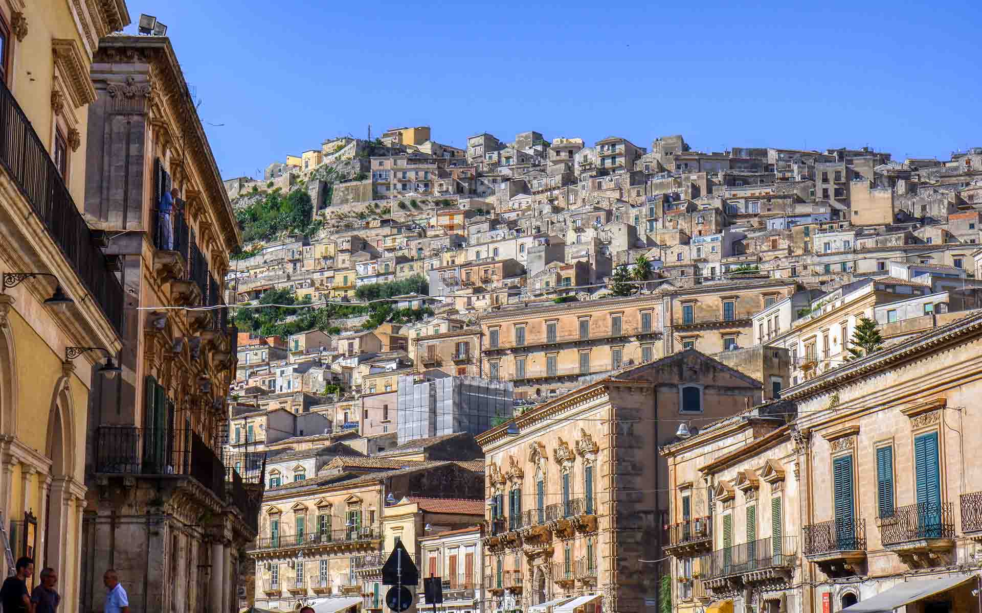 Uno scorcio di Modica Sicilia