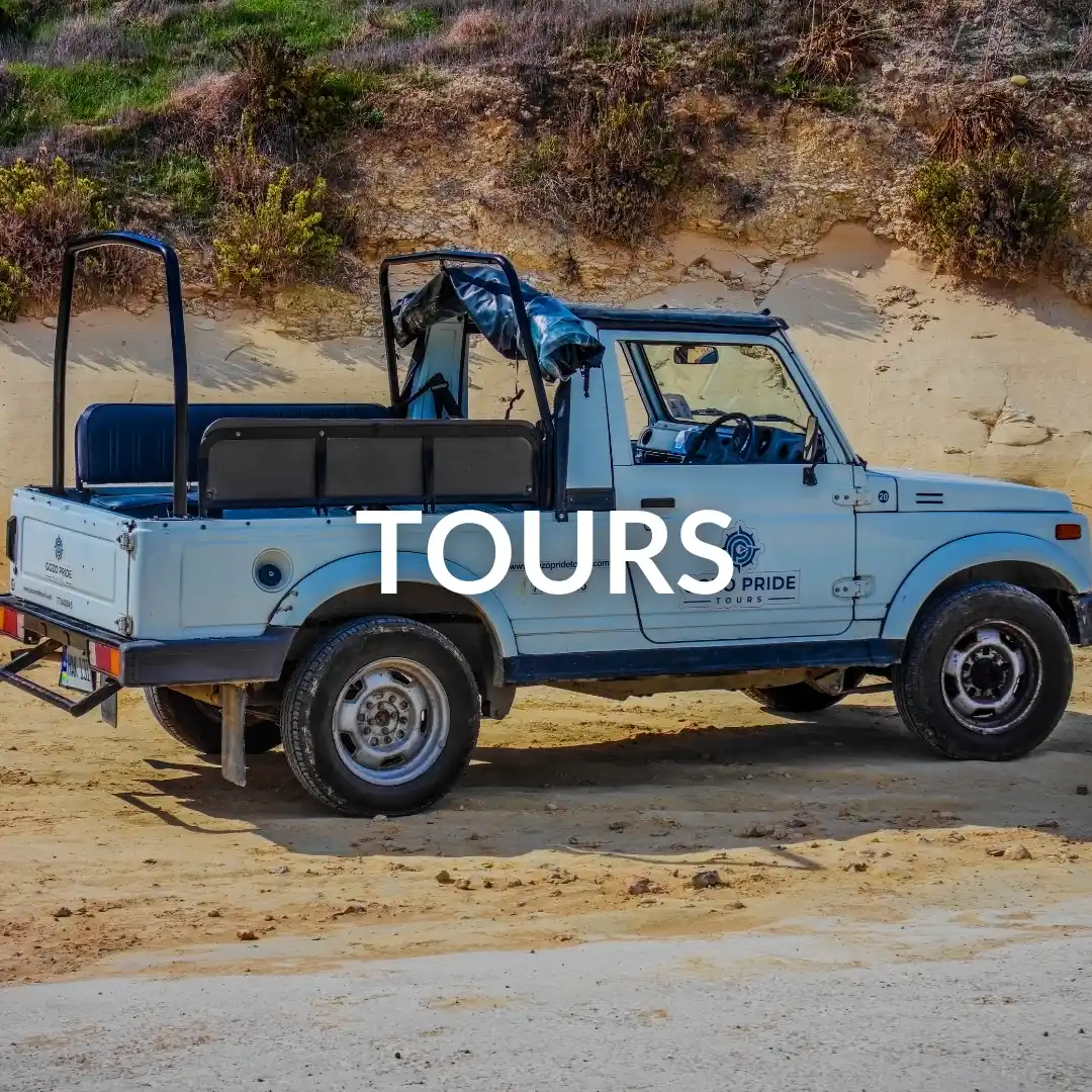 Jeep Tour on the island of Gozo.