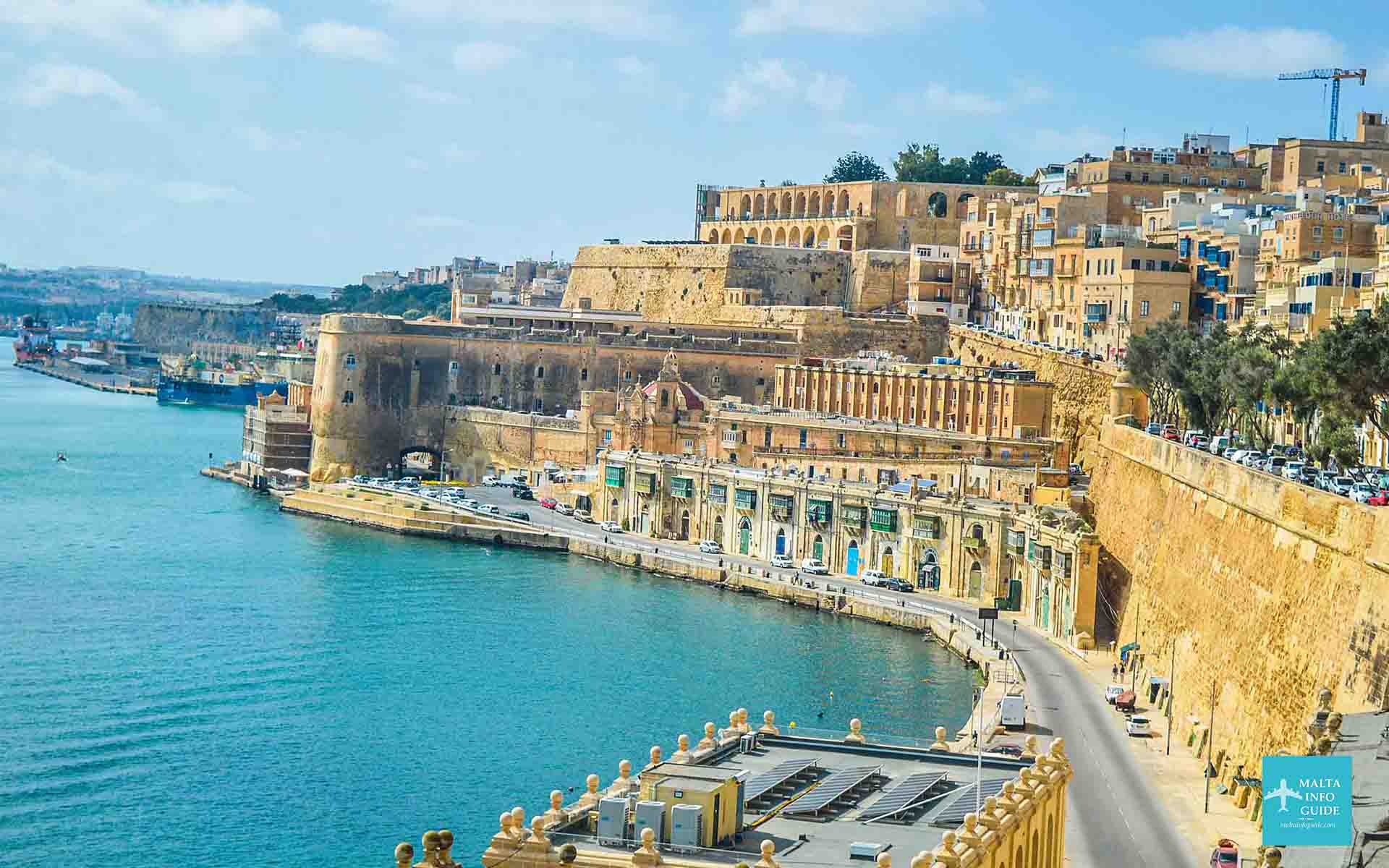 The fortifications of Valletta
