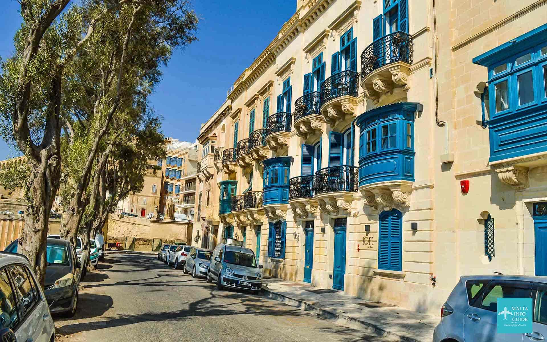 A street in Valletta Malta.