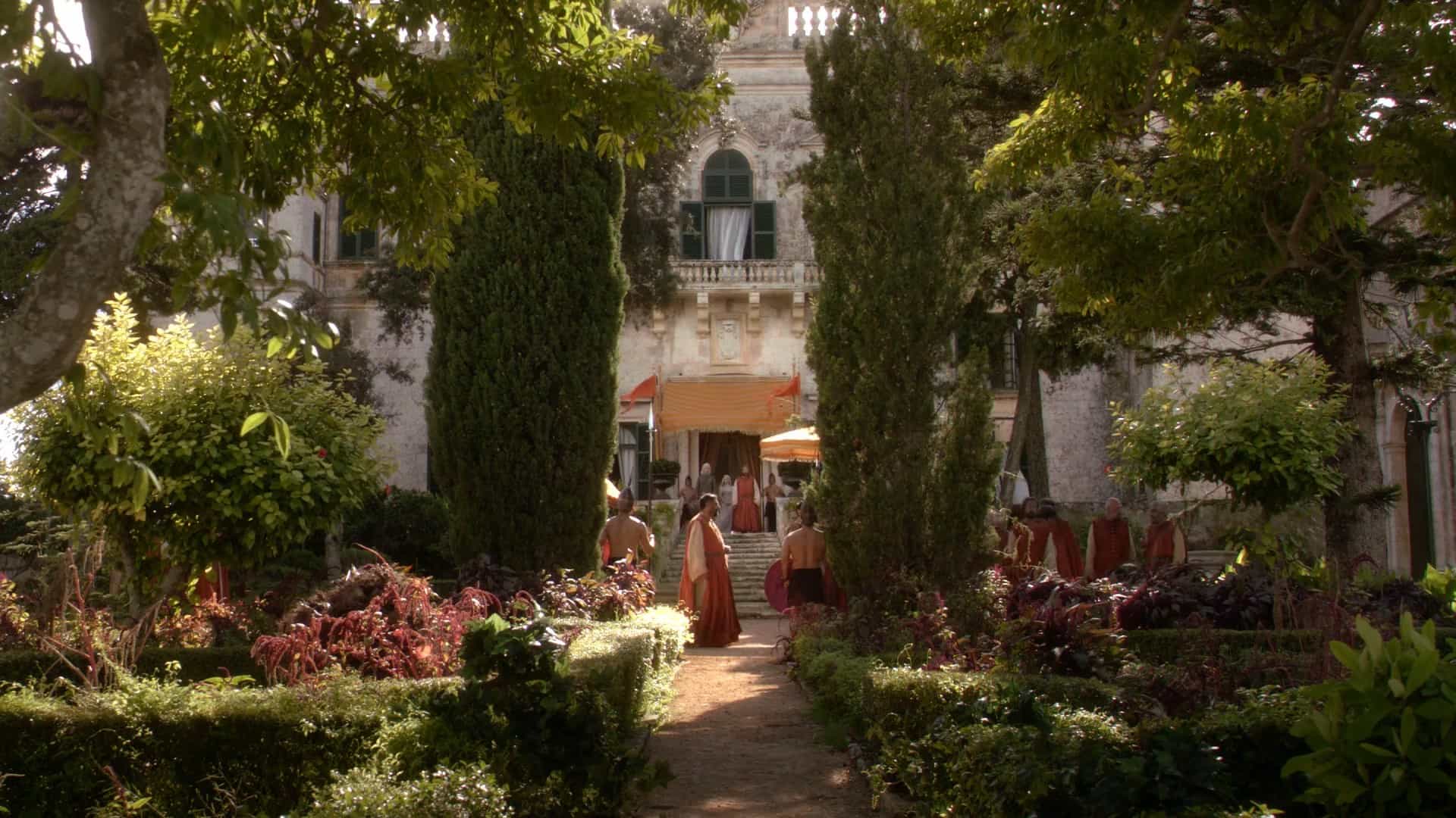 A scene at Verdala Palace Malta.